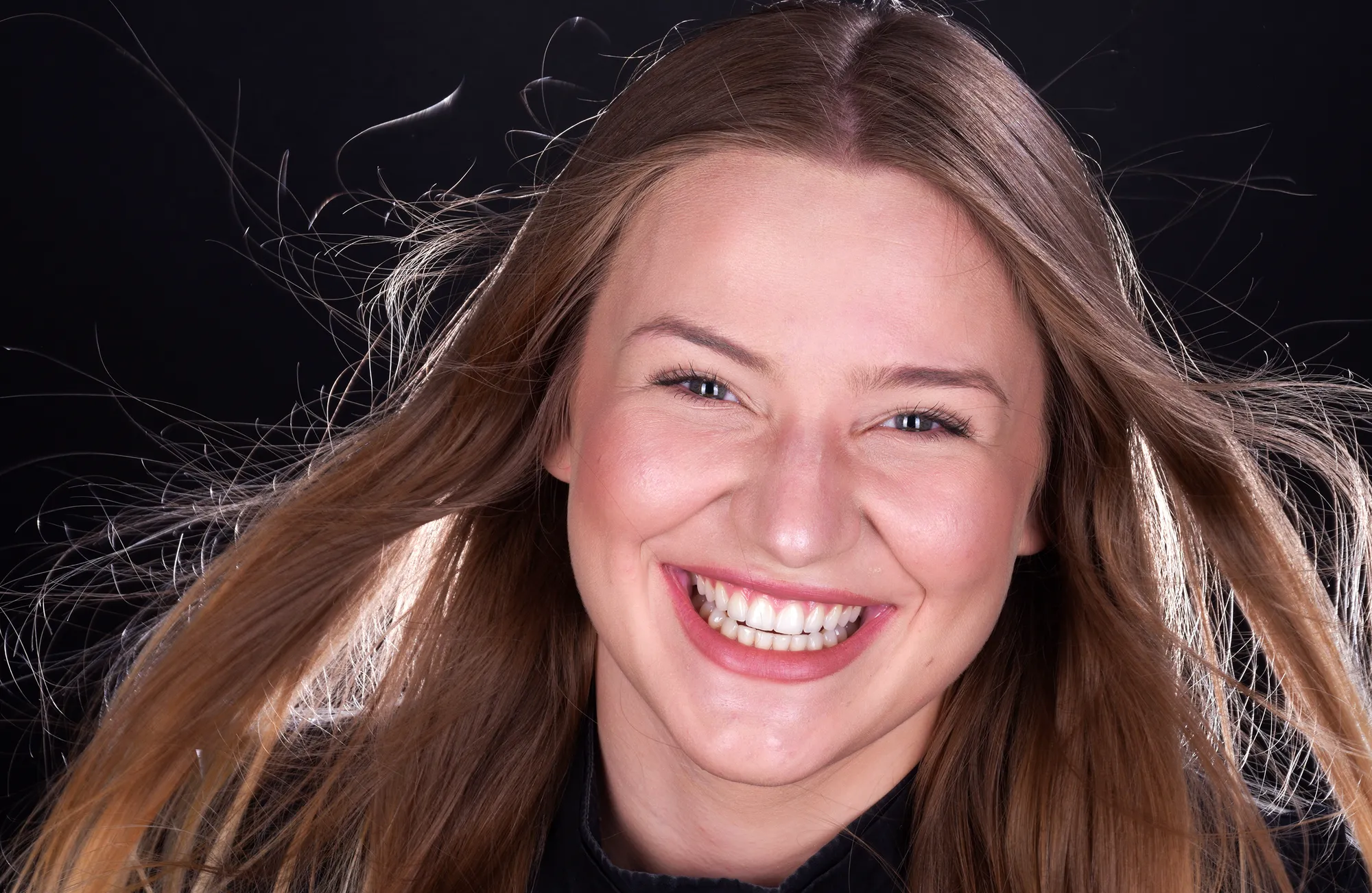 Smiling young woman